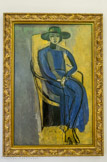 <center>Musée Beaubourg</center> Henri Matisse. Portrait de Greta Prozor, (fin 1916).