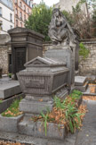 <center>Le cimetière du Montparnasse. </center> Famille Louis Delage
