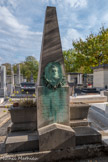 <center>Le cimetière du Montparnasse. </center> Léon-Alexandre Delhomme, 1841 à Tournon-sur-Rhône (Ardèche)-1895 à Paris. Ssculpteur français.