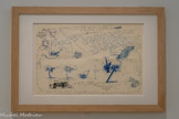 <center>Niki de Saint Phalle et Jean Tinguely</center>Lettre-dessin a Pontus Hulten 1965.
Stylo à bille et feutre sur papier Modema Museet, Stockholm Donation de Pontus Hulten, 2005