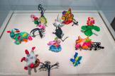 <center>Niki de Saint Phalle et Jean Tinguely</center>Sans titre 1967
Maquette du Paradis Fantastique conçue pour le Pavillon français de l'Exposition universelle de Montréal
Plâtre, carton, fil électrique et bois [mac] musée d’art contemporain