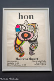 <center>Niki de Saint Phalle et Jean Tinguely</center>Projet d'affiche pour l'exposition « Hon 