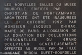 <center>Musée Bourdelle</center>