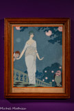 <center>Paul Poiret, la mode est une fête</center>Georges Lepape
1887-1971
Le Jaloux, robe du soir de Paul Poiret
Gouache sur papier Collection Thomas Fritsch, Paris