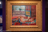 <center>Paul Poiret, la mode est une fête</center>Charles Camoin
1879-1965
Sieste devant la fenêtre ouverte (Perrine Poiret, fille du couturier, peinte dans la maison de Paul Poiret à Saint-Tropez) vers 1908.
Huile sur toile. Collection Alain Bras.