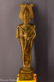 <center>Statuette d’Osiris</center>dieu égyptien des morts
Basse Époque, 664-332 av. J.-C Égypte
Alliage cuivreux
Paris, musée du Louvre, département des Antiquités égyptiennes