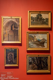 <center>Musée J.J. Henner</center>Escalier du couvent de San Benedetto à Subiaco
1859
Huile sur papier marouflé sur toile
Donation Marie Henner
<br>
Chapelle avec des ex-voto 1862
Huile sur carton marouflé sur toile
Donation Marie Henner
<br>
Paysage d’Italie
1859
Huile sur papier marouflé sur toile
Donation Marie Henner
<br>
Vue de Terracine avec le castello Frangipane 1861
Huile sur papier marouflé sur toile
Donation Marie Henner
<br>
Oliviers à Tivoli
1859
Huile sur carton 
Donation Marie Henner