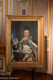 <center>Le grand salon</center>Portrait du Comte Antoine-Français de Nantes Jacques-Louis DAVID (1748-1825) Huile sur bois. 1811