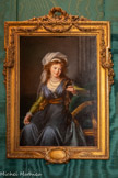 <center>Le boudoir</center>Portrait de la Comtesse Skavronskaïa Elisabeth-Louise VIGÉE LE BRUN (1755-1842). Huile sur toile 1790