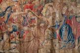 <center></center>Tapisserie : Le Portement de croix
D’après un carton de
Bernard van ORLEY
Atelier de Pieter de PANNEMAKER. Laine, soie et fils d’or et d’argent Vers 1520