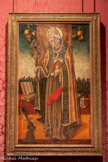 <center>La salle vénitienne </center>Saint Bonaventure tenant l’arbre de la Rédemption
Vittore CRIVELLI (vers 1440-1501/1502)
Tempera sur bois; XV siècle
