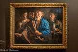 <center>Georges de La Tour Entre ombre et lumière</center>MATHIEU LE NAIN (1607-1677)
Le Reniement de saint Pierre
Vers 1655 Huile sur toile
Musée du Louvre, département des Peintures, Paris
