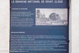 <center>Le domaine de Saint-Cloud</center>