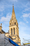 <center>Clocher de l'église de Saint-Cloud.</center>