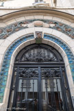 <center></center>Immeuble de style Art nouveau à la riche décoration.