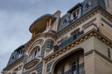 <center></center>Immeuble de style Art nouveau à la riche décoration.