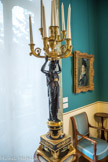 <center>Musée Marmottan Monet.</center> CLAUDE-FRANÇOIS RABIAT 1756-1815
PAIRE DE CANDÉLABRES Époque Empire Bronze noir et doré