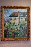 <center>Musée de Montmartre</center>SUZANNE VALADON (1865-1938). Le Jardin de la rue Cortot, 1928
Huile sur toile
Musée Utrillo-Valadon, collection de la Ville de Sannois, Val-d’Oise Dépôt au musée de Montmartre. Représentant ici la maison du Bel Air - dans laquelle nous nous trouvons - elle choisit un motif familier que son compagnon Utter traitera à son tour dans les années 1930 (Le Jardin du 12, rue Cortot, collection de la Ville de Sannois, en dépôt au musée de Montmartre).