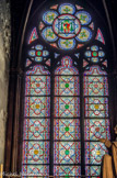 <center>Chapelle Sainte-Madeleine. </center>Vitraux : grisaille d'Alfred Gerente.