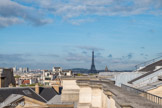 <center>Le Panthéon.</center>La tour Eiffel et les Invalides.