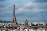 <center>Le Panthéon.</center>La tour Eiffel et les Invalides. Le Trocadéro.