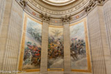 <center>Le choeur.</center>Vers la gloire, peinture de Ed. Detaille, posée en lieu et place d'une Ascension du Christ, dans l'abside.