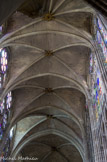 <center> Basilique Saint Denis. </center>Voûte de la nef.