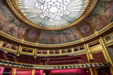 <center>Théâtre des Champs Elysées. </center>L'Orgue et l'Orchestre encadrent la Symphonie.