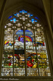 <center>Château de Vincennes. La Sainte Chapelle. </center>A droite du chœur : vision du fils de l'homme.