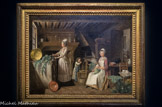 <center>Antoine Raspal</center> L'intérieur de cuisine. Vers 1775. Huile sur toile.