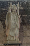 <center>Eglise de St Trophime</center>Statue de Saint Jean Paul II.