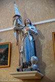 <center>Saint-Laurent-la-Vernède.</center> Statue de Jeanne d'Arc.