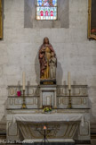 <center>L'abbatiale de Saint-Gilles. </center> Autel de sainte Anne.