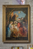 <center>L'abbatiale de Saint-Gilles. </center> Adoration des mages.