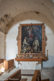 Chapelle des Trinitaires <br> Chapelle avec une huile sur toile de la Vierge avec Saint Jean de Matha et Saint Felix de Valois du XVIIe. Les fresques de la voûte ont été recouvertes d'un badigeon en 1837!
