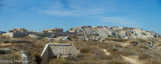 <center>Batterie de Croix.</center>L'hôpital Caroline. et le Fort Ratonneau.