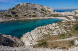 <center>Calanque de Saint Estève.</center>Fort Ratonneau.