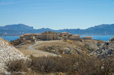<center>Hôpital Caroline.</center>Vue de la pointe de Banc.