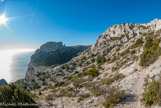 <center>Au-dessus du vallon des Chaudronniers. </center>Le cap Gros.