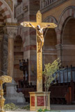 <center>La Basilique Cathédrale Sainte-Marie-Majeure</center>Le crucifix.