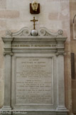 <center>Bas-coté droit.</center> Tombeau-monument de Dom Joseph Martinet réalisé en 1886 .