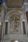 <center>Basilique du Sacré-Cœur. </center>  Saint Joseph et l'Enfant Jésus apprenti, réalisé par Louis Botinelly.
