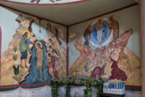 Saint Irénée. <br> Les fresques relatant la vie du Christ : le Baptême et la Transfiguration.
