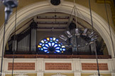 <center>Synagogue. </center> Au second étage se trouve un orgue, datant de 1900, et qui est toujours en état de fonctionnement.