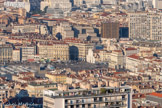 <center>Vue de Notre-Dame de la Garde.</center>L'église Saint-Ferréol les Augustins.