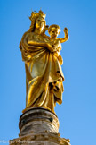 <center>Les 5 statues de Notre-Dame de la Garde.</center>