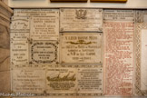 <center>Ex-voto de la chapelle de saint Joseph</center>