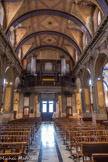 <center>L'église de La Trinité. </center> Les grandes Orgues, 1837, qui se trouvent en tribune, au fond de la grand-nef.