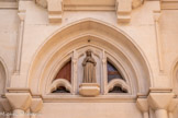 <center>Eglise des Réformés ou de saint-Vincent-de-Paul. </center>Transept  Titre du livre : Saintes Règles.