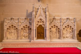 <center>Eglise des Réformés ou de saint-Vincent-de-Paul. </center>Collatéral de gauche.  Huitième chapelle. Autel de Saint Joseph en marbre blanc. Plusieurs bas-reliefs illustrent l'enfance de Jésus.